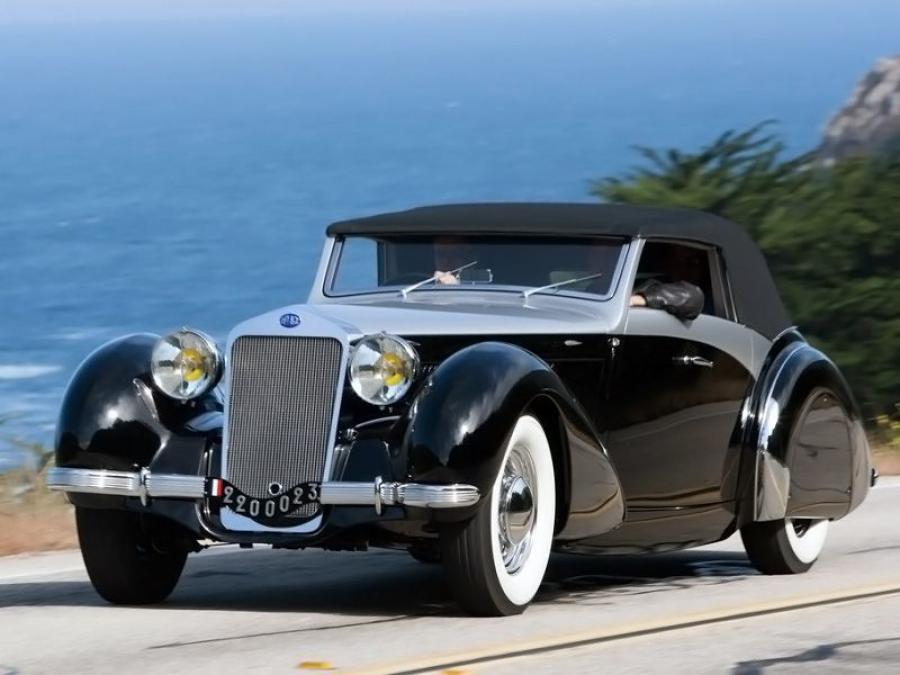  Delage D8 120 Cabriolet by Saoutchik 1938 года  (фото 2 из 5)